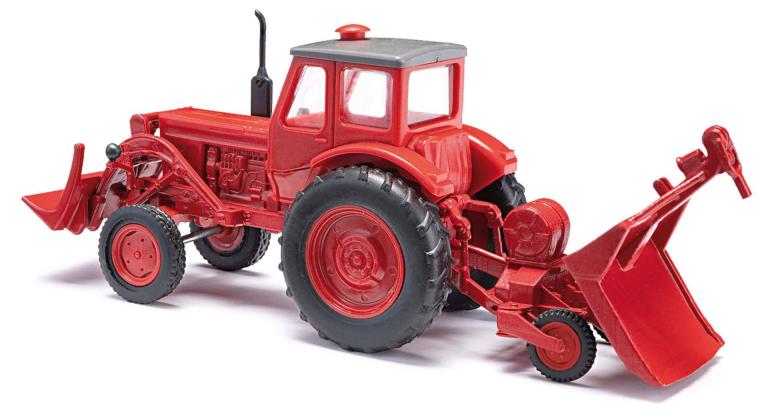 Preview: Traktor Belarus MTS 52, mit Rückeschild und Forstwinde